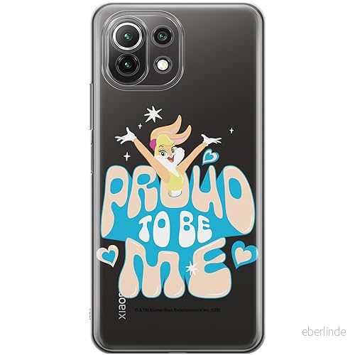ERT GROUP mobiltelefonfodral för Xiaomi 11 LITE 4G / 5G originalt och officiellt licensierat Looney Tunes mönster Lola 005 anpassad till formen på mobiltelefonen, gedeeltelijk transparant 5905795066888