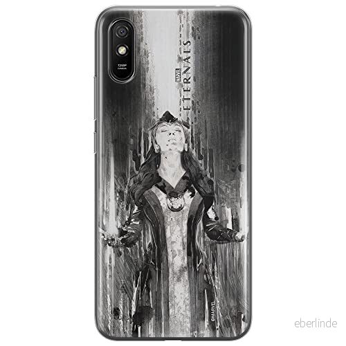 ERT GROUP mobiltelefonfodral för Xiaomi REDMI 9A originalt och officiellt licensierat Marvel mönster Eternals 001 optimalt anpassad till formen på mobiltelefonen, fodral tillverkad av TPU plast 5904805097331