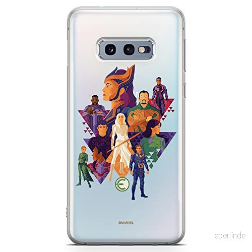 ERT GROUP mobiltelefonfodral för Samsung S10e originalt och officiellt licensierat Marvel mönster Eternals 007 optimalt anpassad till formen på mobiltelefonen, gedeeltelijk transparant 5904805114175
