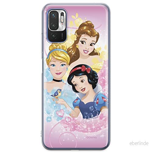 ERT GROUP mobiltelefonfodral för Xiaomi REDMI NOTE 10 5G / POCO M3 PRO originalt och officiellt licensierat Disney mönster Princess 005, fodral tillverkad av TPU plast 5904805614781