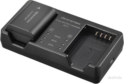 OM SYSTEM SBCX 1 batteri och laddningssats för kameran 4545350053703