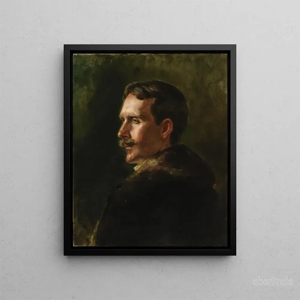Målning Le manteau de fourrure - Alice Pike Barney | Konsttryck