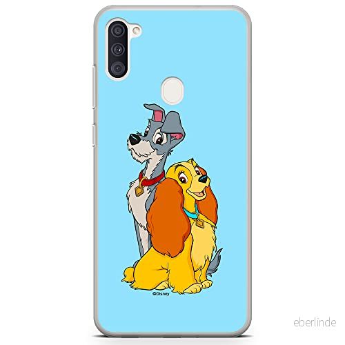 ERT GROUP mobiltelefonfodral för Samsung A11 / M11 originalt och officiellt licensierat Disney mönster Lady and the Tramp 003 anpassad till formen på mobiltelefonen, fodral tillverkad av TPU plast 5905131152121