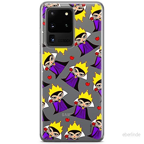 ERT GROUP mobiltelefonfodral för Samsung S20 ULTRA / S11 PLUS originalt och officiellt licensierat Disney mönster The Evil Queen 003 anpassad till formen på mobiltelefonen, gedeeltelijk transparant 5905131469809