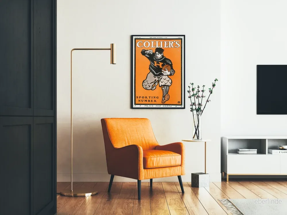Vintageposter Collier's Sporting Number Volym XXVIII 1901 - Bild 2