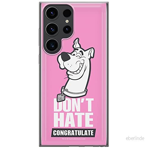 ERT GROUP mobiltelefonfodral för Samsung S23 ULTRA originalt och officiellt licensierat Scooby Doo mönster 011 optimalt anpassad till formen på mobiltelefonen, fodral tillverkad av TPU plast 5905511460198