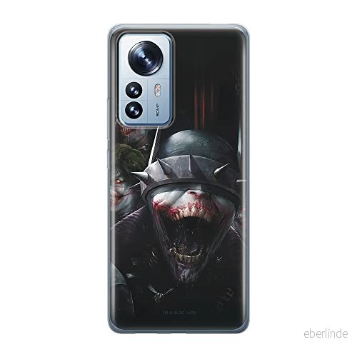 ERT GROUP mobiltelefonfodral för Xiaomi 12 / 12X originalt och officiellt licensierat DC mönster Batman Who Laughs 003 optimalt anpassad till formen på mobiltelefonen, fodral tillverkad av TPU plast 5905511485290
