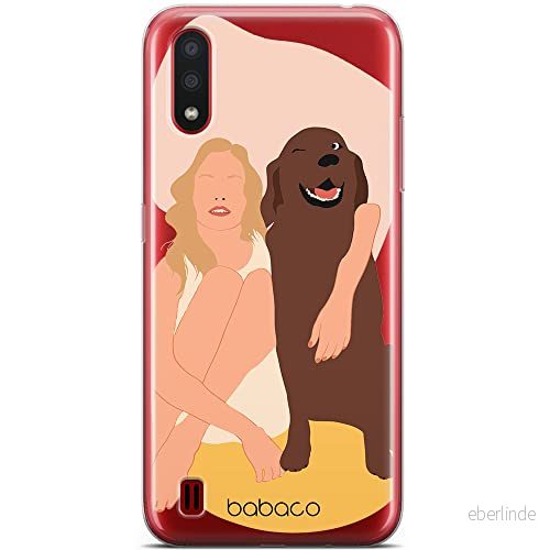ERT GROUP mobiltelefonfodral för Samsung A01 originalt och officiellt licensierat Babaco mönster Dogs 007 optimalt anpassad till formen på mobiltelefonen, gedeeltelijk transparant 5905131033062