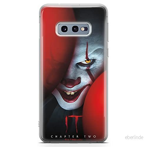 ERT GROUP mobiltelefonfodral för Samsung S10e originalt och officiellt licensierat Horror mönster It 019 optimalt anpassad till formen på mobiltelefonen, fodral tillverkad av TPU plast 5905131996558