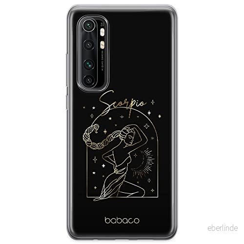 ERT GROUP mobiltelefonfodral för Xiaomi MI NOTE 10 Lite originalt och officiellt licensierat Babaco mönster Zodiac Woman 008 anpassad till formen på mobiltelefonen, fodral tillverkad av TPU plast 5903932231991