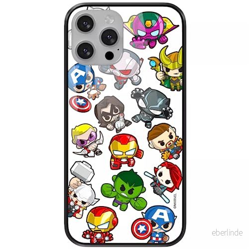 ERT GROUP mobiltelefonfodral för Apple Iphone 13 PRO MAX originalt och officiellt licensierat Marvel mönster Avengers 024 tillverkad av härdat glas, skyddsfodral 5904805866159
