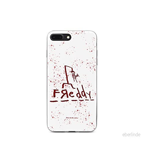 ERT GROUP mobiltelefonfodral för Iphone 7 PLUS/ 8 PLUS originalt och officiellt licensierat Horror mönster Nightmare of Elm Street 009, fodral tillverkad av TPU plast 5905511090128