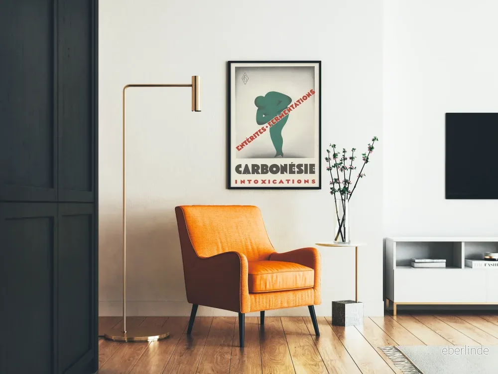 Vintageposter Carbonsie - Hälsovård och förgiftningar - Bild 2