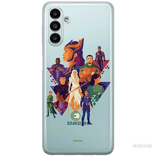 ERT GROUP mobiltelefonfodral för Samsung A13 5G/A04S originalt och officiellt licensierat Marvel mönster Eternals 007 optimalt anpassad till formen på mobiltelefonen, gedeeltelijk transparant 5904805573422