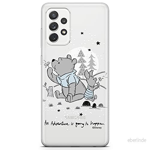 ERT GROUP mobiltelefonfodral för Samsung A72 5G originalt och officiellt licensierat Disney mönster Winnie the Pooh and friends 008 anpassad till formen på mobiltelefonen, gedeeltelijk transparant 5903040073339