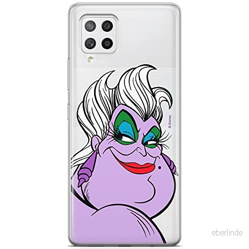 ERT GROUP mobiltelefonfodral för Samsung A42 5G originalt och officiellt licensierat Disney mönster Ursula 001 optimalt anpassad till formen på mobiltelefonen, gedeeltelijk transparant 5903040244197