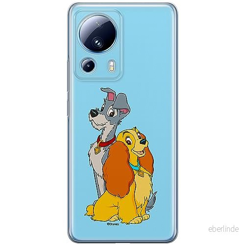 ERT GROUP mobiltelefonfodral för Xiaomi 13 LITE/CIVI 2 originalt och officiellt licensierat Disney mönster Lady and the Tramp 003, fodral tillverkad av TPU plast 5905511925765