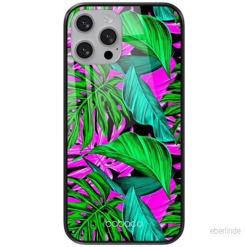ERT GROUP mobiltelefonfodral för Huawei P20 LITE originalt och officiellt licensierat Babaco mönster Plants 004 tillverkad av härdat glas, optimalt anpassat till mobilens form, skyddsfodral 5903537743165