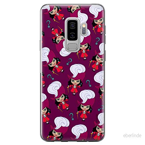 ERT GROUP mobiltelefonfodral för Samsung S9 PLUS originalt och officiellt licensierat Disney mönster James Hook 002 optimalt anpassad till formen på mobiltelefonen, fodral tillverkad av TPU plast 5905131447647