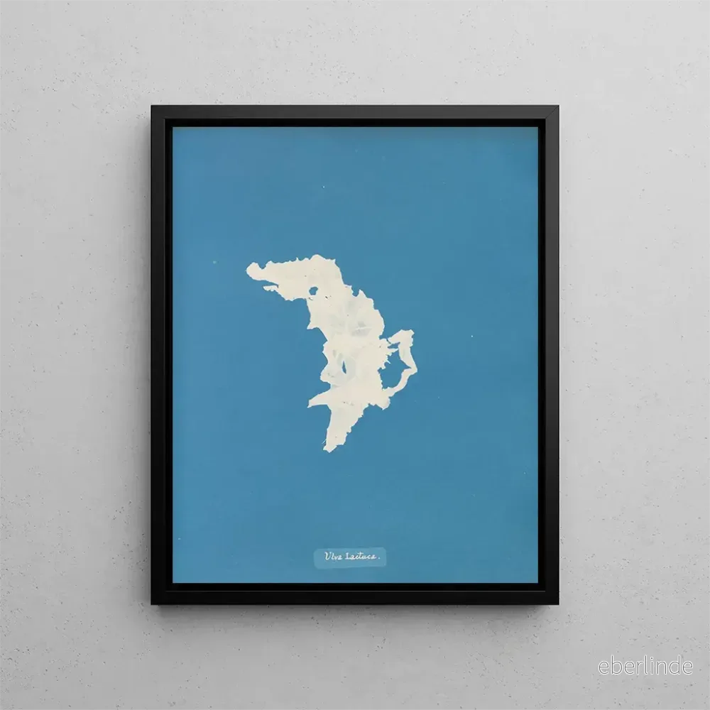Målning Laitue - Anna Atkins | Konsttryck