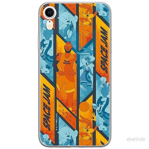ERT GROUP mobiltelefonfodral för Iphone XR originalt och officiellt licensierat Looney Tunes mönster Space Jam 005 optimalt anpassad till formen på mobiltelefonen, fodral tillverkad av TPU plast 5905511024048