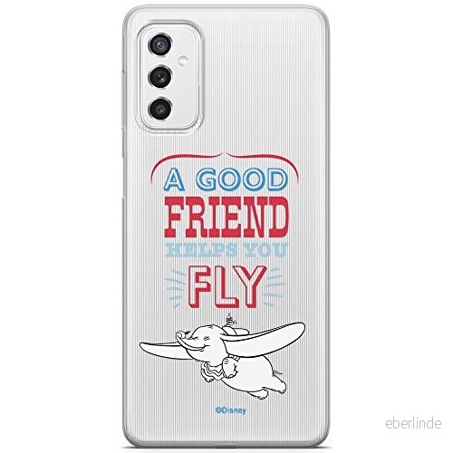 ERT GROUP mobiltelefonfodral för Samsung M52 5G originalt och officiellt licensierat Disney mönster Dumbo 004 optimalt anpassad till formen på mobiltelefonen, gedeeltelijk transparant 5904805485749