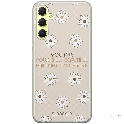 ERT GROUP mobiltelefonfodral för Samsung A34 5G originalt och officiellt licensierat Babaco mönster Positive vibes 003 optimalt anpassad till formen på mobiltelefonen, fodral tillverkad av TPU plast 5905511780999