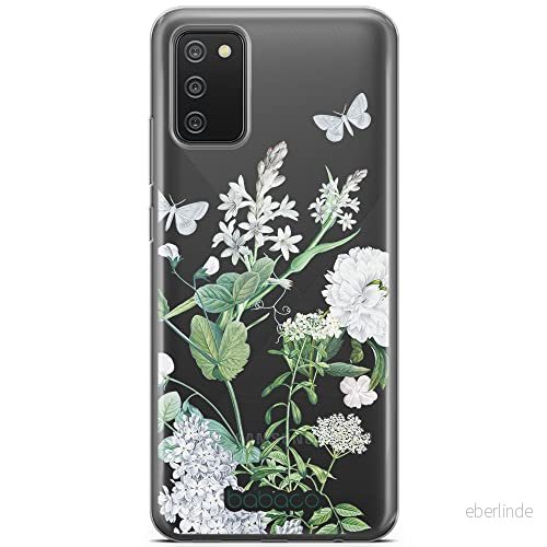 ERT GROUP mobiltelefonfodral för Samsung A02S originalt och officiellt licensierat Babaco mönster Flowers 033 optimalt anpassad till formen på mobiltelefonen, gedeeltelijk transparant 5905131288455