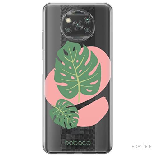 ERT GROUP mobiltelefonfodral för Xiaomi POCOPHONE X3 originalt och officiellt licensierat Babaco mönster Plants 011 optimalt anpassad till formen på mobiltelefonen, gedeeltelijk transparant 5903932576931