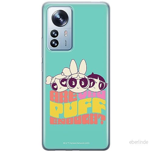 ERT GROUP mobiltelefonfodral för Xiaomi 12 / 12X originalt och officiellt licensierat The Powerpuff Girls mönster 043, fodral tillverkad av TPU plast 5905511987138
