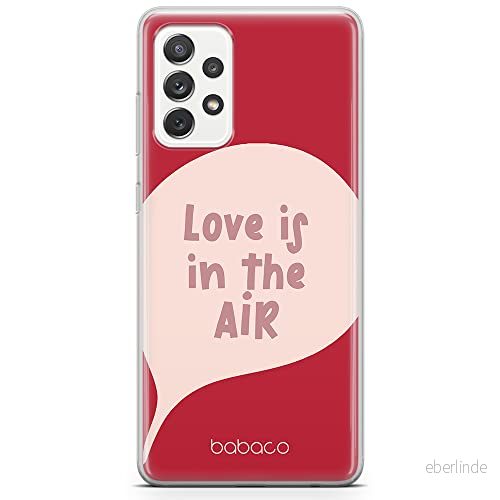 ERT GROUP mobiltelefonfodral för Samsung A33 5G originalt och officiellt licensierat Babaco mönster Love is in the air 001 anpassad till formen på mobiltelefonen, fodral tillverkad av TPU plast 5904805349973