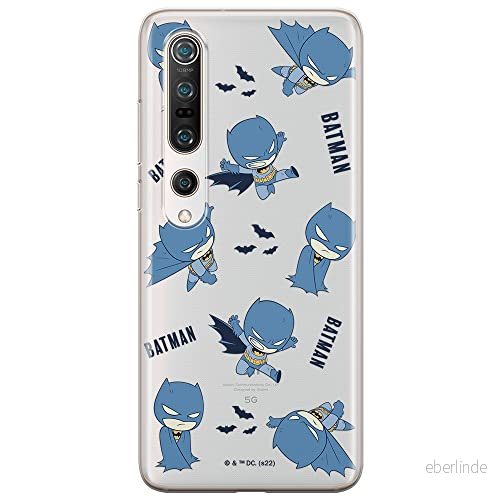 ERT GROUP mobiltelefonfodral för Xiaomi MI 10 / PRO originalt och officiellt licensierat DC mönster Batman 076 optimalt anpassad till formen på mobiltelefonen, gedeeltelijk transparant 5905131507273