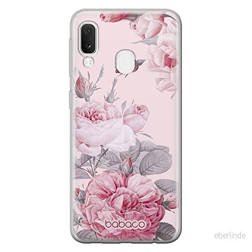 ERT GROUP mobiltelefonfodral för Samsung A20e originalt och officiellt licensierat Babaco mönster Flowers 050 optimalt anpassad till formen på mobiltelefonen, fodral tillverkad av TPU plast 5905131349606