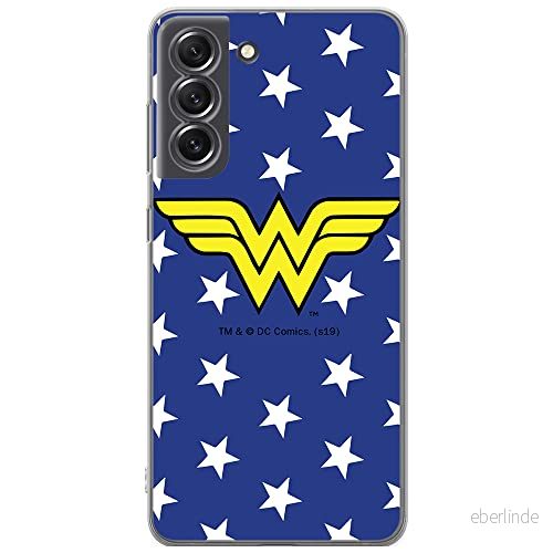ERT GROUP mobiltelefonfodral för Samsung S21 FE originalt och officiellt licensierat DC mönster Wonder Woman 006 optimalt anpassad till formen på mobiltelefonen, fodral tillverkad av TPU plast 5903932979701