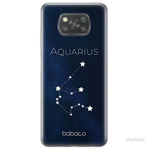 ERT GROUP mobiltelefonfodral för Xiaomi POCOPHONE X3 originalt och officiellt licensierat Babaco mönster Zodiac Constellation 011 anpassad till formen på mobiltelefonen, fodral tillverkad av TPU plast 5903537127644