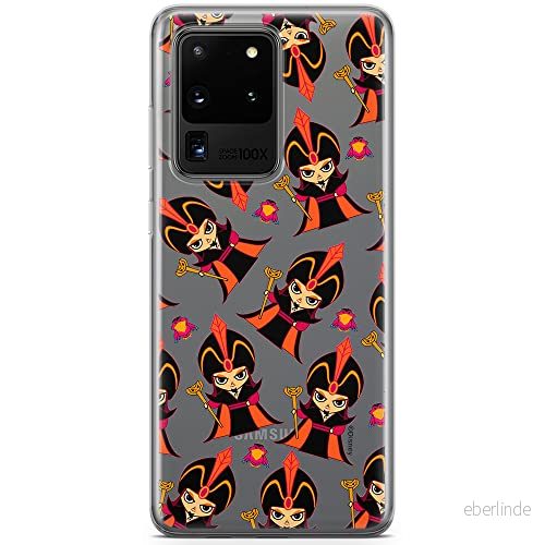 ERT GROUP mobiltelefonfodral för Samsung S20 ULTRA / S11 PLUS originalt och officiellt licensierat Disney mönster Jafar 002 optimalt anpassad till formen på mobiltelefonen, gedeeltelijk transparant 5905131403865
