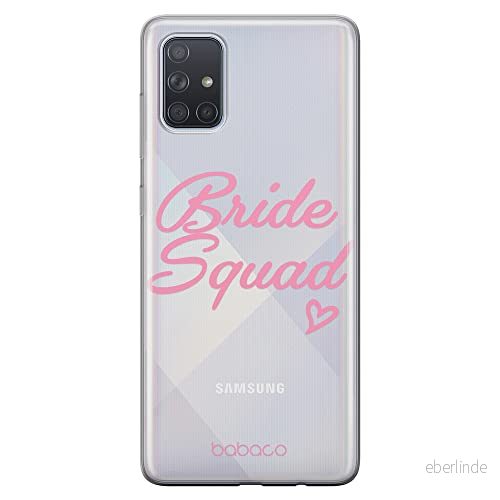 ERT GROUP mobiltelefonfodral för Samsung A71 originalt och officiellt licensierat Babaco mönster Bride Squad 001 Vit optimalt anpassad till formen på mobiltelefonen, gedeeltelijk transparant 5904805768071