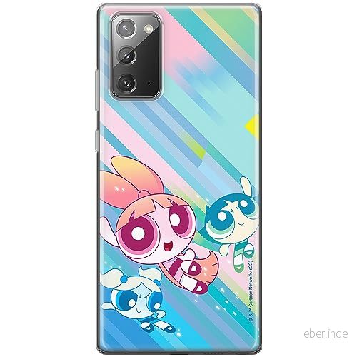 ERT GROUP mobiltelefonfodral för Samsung GALAXY NOTE 20 originalt och officiellt licensierat The Powerpuff Girls mönster 037, fodral tillverkad av TPU plast 5905511981594