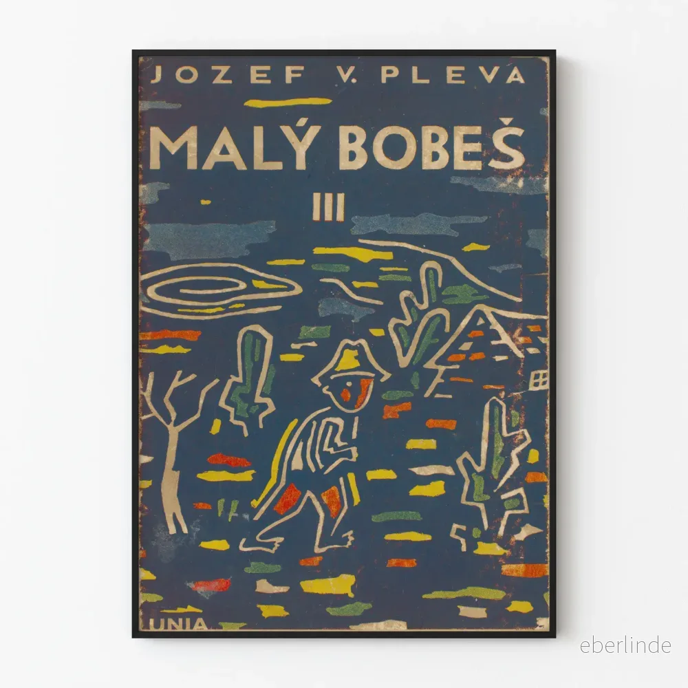 Vintageposter Malý Bobeš III av Jozef V. Pleva