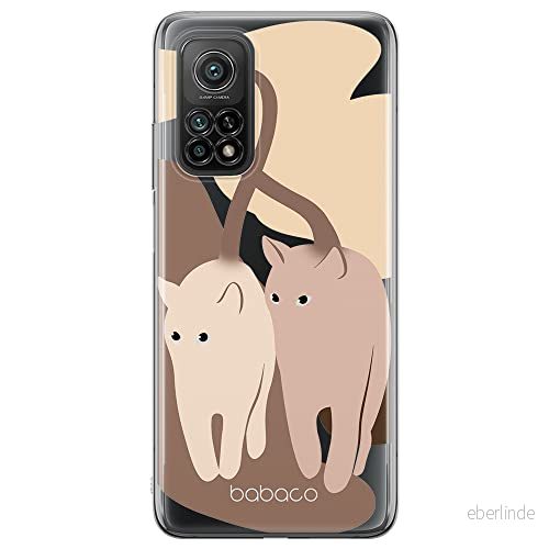 ERT GROUP mobiltelefonfodral för Huawei P30 originalt och officiellt licensierat Babaco mönster Cats 002 Vit optimalt anpassad till formen på mobiltelefonen, gedeeltelijk transparant 5905131077479