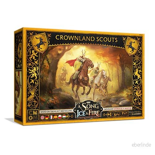 CMON Sång av is och eld: Explorers of the Crown Lands Expansion miniatyrer Börjar från 14 år 2 spelare 60 min per match Svenska 889696016157