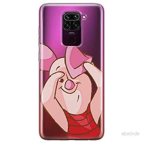 ERT GROUP mobiltelefonfodral för Xiaomi REDMI NOTE 9 originalt och officiellt licensierat Disney mönster Winnie the Pooh and friends 034, gedeeltelijk transparant 5903537205892