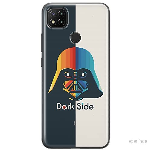 ERT GROUP mobiltelefonfodral för Xiaomi REDMI 9C originalt och officiellt licensierat Star Wars mönster Darth Vader 023 optimalt anpassad till formen på mobiltelefonen, fodral tillverkad av TPU plast 5903040284599