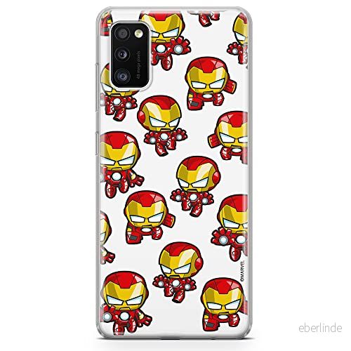 ERT GROUP mobiltelefonfodral för Samsung A41 originalt och officiellt licensierat Marvel mönster Iron Man 031 optimalt anpassad till formen på mobiltelefonen, fodral tillverkad av TPU plast 5904805156120