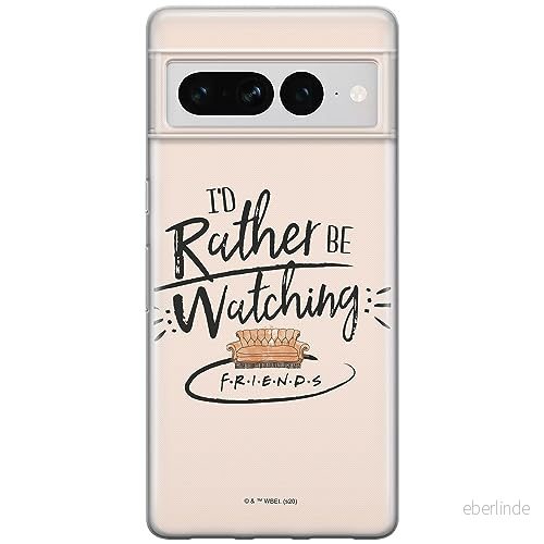 ERT GROUP mobiltelefonfodral för Google PIXEL 7 PRO originalt och officiellt licensierat Friends mönster 012 optimalt anpassad till formen på mobiltelefonen, fodral tillverkad av TPU plast 5905795165307