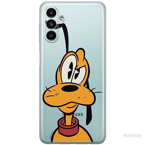 ERT GROUP mobiltelefonfodral för Samsung A13 5G/A04S originalt och officiellt licensierat Disney mönster Pluto 001 optimalt anpassad till formen på mobiltelefonen, gedeeltelijk transparant 5904805566943