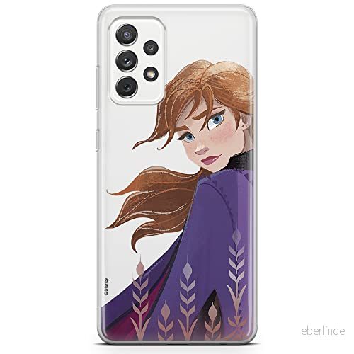 ERT GROUP mobiltelefonfodral för Samsung A33 5G originalt och officiellt licensierat Disney mönster Anna 002 optimalt anpassad till formen på mobiltelefonen, gedeeltelijk transparant 5904805341786
