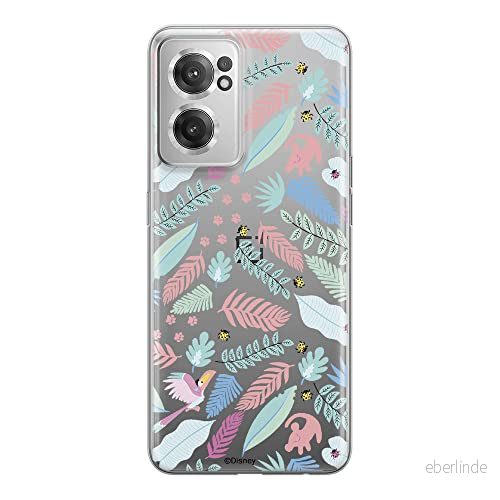 ERT GROUP mobiltelefonfodral för Oneplus NORD CE 2 originalt och officiellt licensierat Disney mönster The Lion King 001 optimalt anpassad till formen på mobiltelefonen, gedeeltelijk transparant 5905511282103