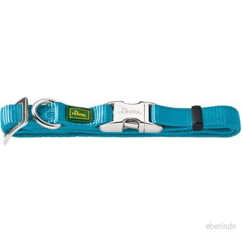 Unter Vario Basic Alu Strong Necklace, Necklace for Dog, Nailon, Aluminum Buckle, L, Blue 4016739478795