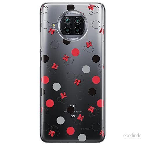 ERT GROUP mobiltelefonfodral för Xiaomi MI 10T LITE/REDMI NOTE 9 PRO 5G originalt och officiellt licensierat Disney mönster Minnie 004, gedeeltelijk transparant 5903537152400